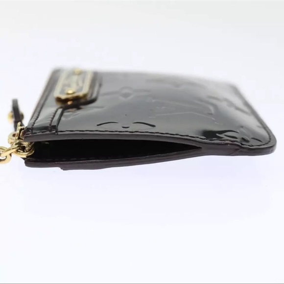 LOUIS VUITTON Vernis Pochette Cles NM Coin Purse Amarante M93557 LV Auth yk11701 - Picture 4 of 11